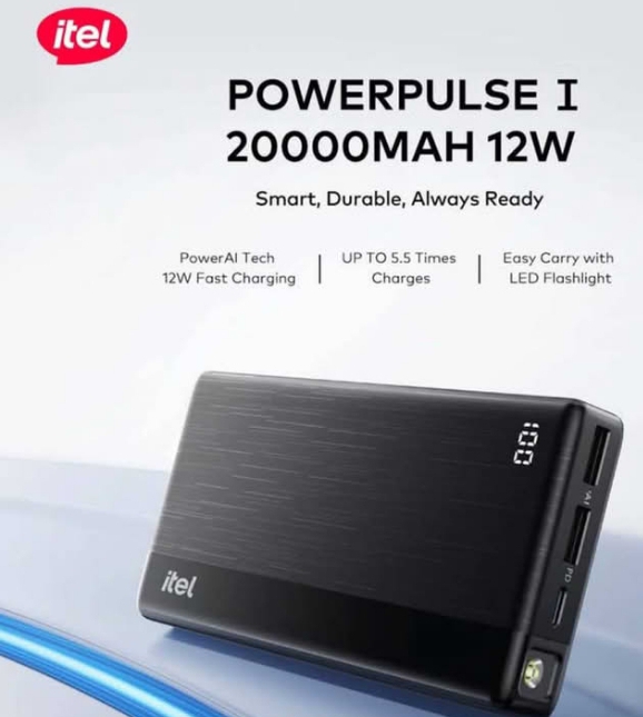 ITEL POWERPULSE, 20,00mAh